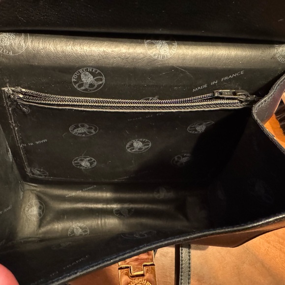 Pourchet leather crossbody (made in france) - Picture 7 of 9